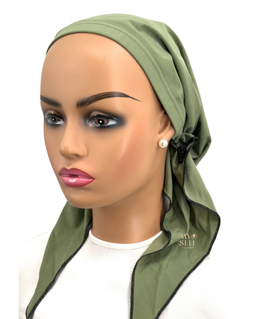 Ahead 22SP016 Sage Swim Pre-Tied Bandanna myselflingerie.com